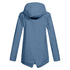 DAMEN REGENJACKE MIT KAPUZE | WASSERDICHT LEICHT
